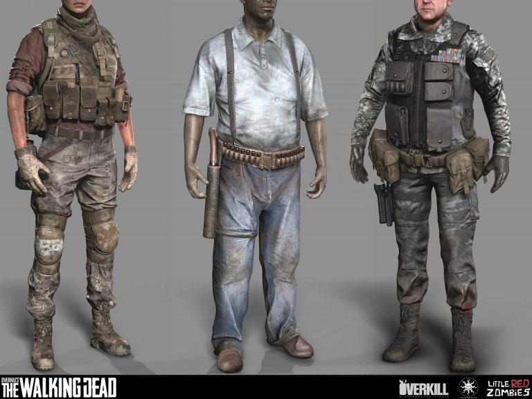 Overkill's The Walking Dead Characters